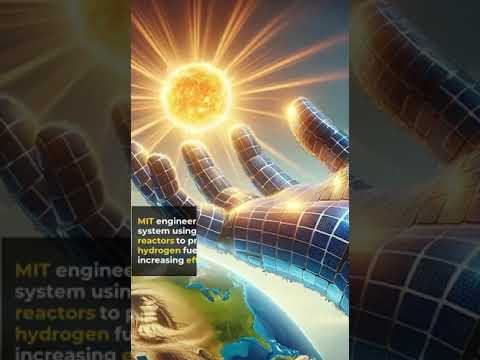 New MIT Design Would Harness 40% of the Sun’s Heat To Produce Clean Hydrogen Fuel