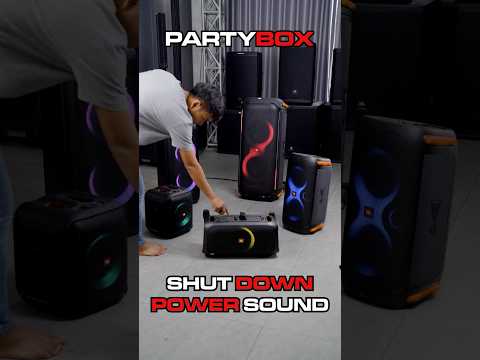 JBL Partybox SHUT DOWN ASMR! #fypシ゚viral #jblaudio #jbl #speaker