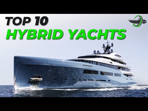 Top 10 Biggest Hybrid Yachts in The World