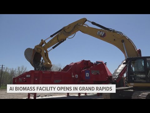 Grand Rapids facility turns wood waste into clean energy using AI