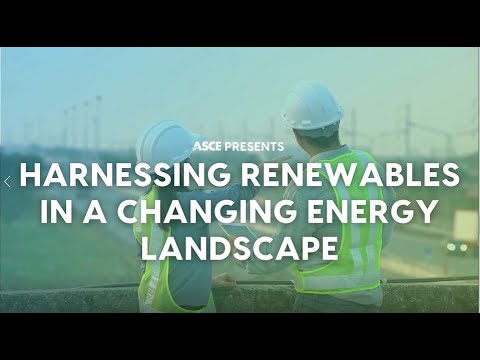 Harnessing Renewables in a Changing Energy Landscape
