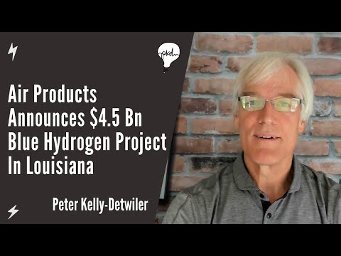 Air Products Announces $4.5 Bn Blue Hydrogen Project In Louisiana