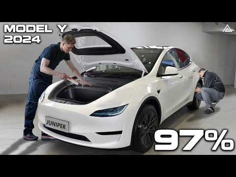 Tesla&#039;s NEW Model Y Juniper. Details of 17 Mind-Blowing Features and First Look. MIX