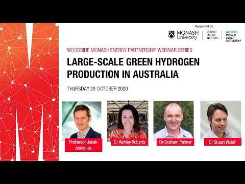 Challenges and opportunities for green hydrogen | Monash Energy Webinar Series