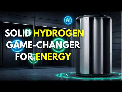 Solid Hydrogen Storage: The Key to a Zero-Carbon Future | #cleanenergy