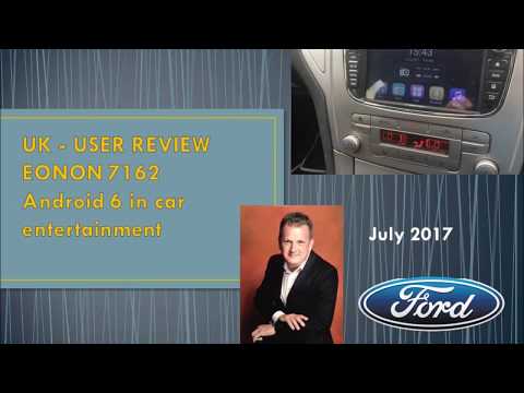 Eonon GA7162 In car entertainment - Ford Mondeo, Focus, TV on the go