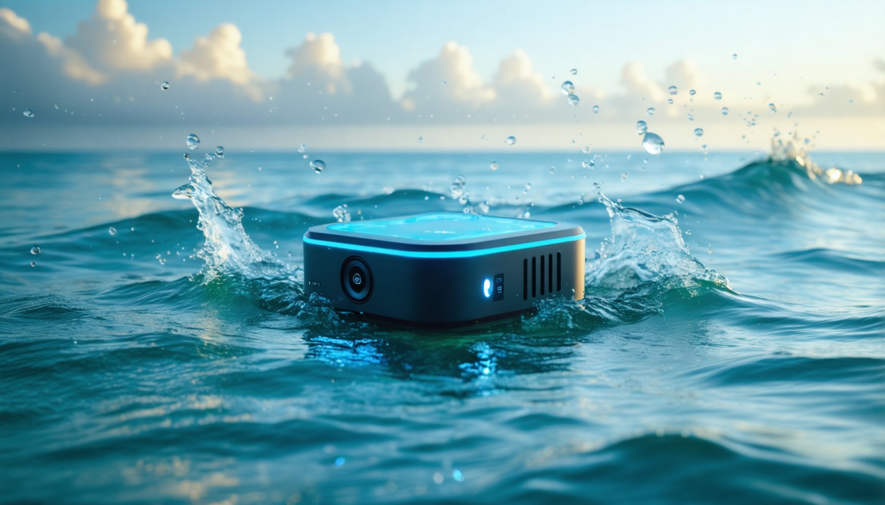 This Tiny Device Transforms Sunlight and Seawater into Green Hydrogen and Fresh Water
