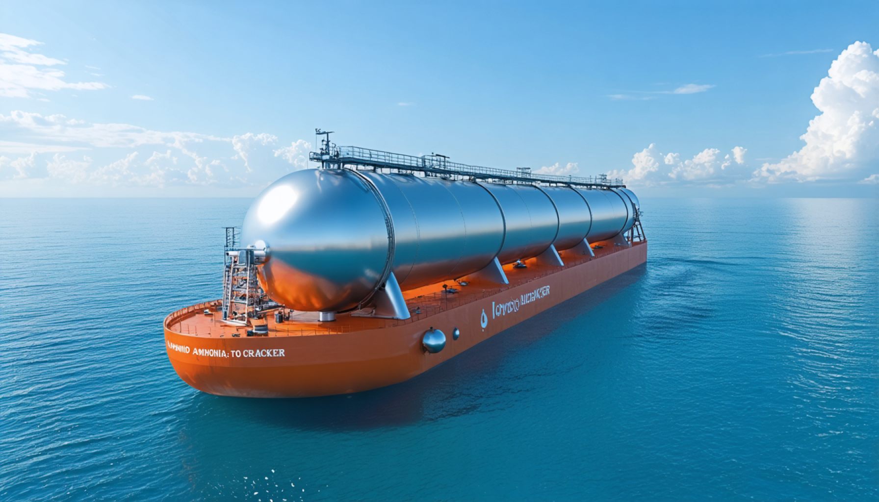 An Ingenious Innovation: Floating Ammonia-to-Hydrogen Cracker Sets Sail