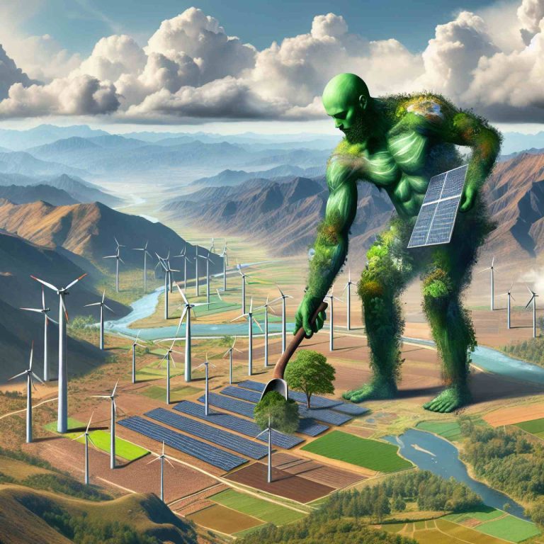 Zeleni div koji transformative indijski obnovljivi pejzaž
