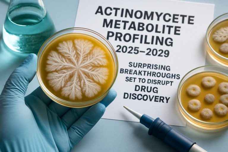 Actinomycete Metabolietprofilering 2025–2029: Verrassende Doorbraken die Geneesmiddelenontdekking zullen Verstoren