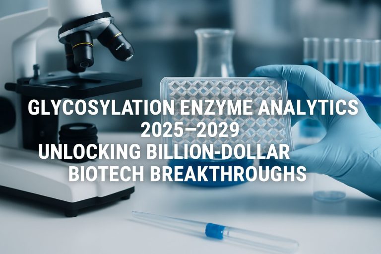 Analitika enzima glicosilacije 2025–2029: Otkivanje biotehnoloških proboja vrijednih milijarde dolara